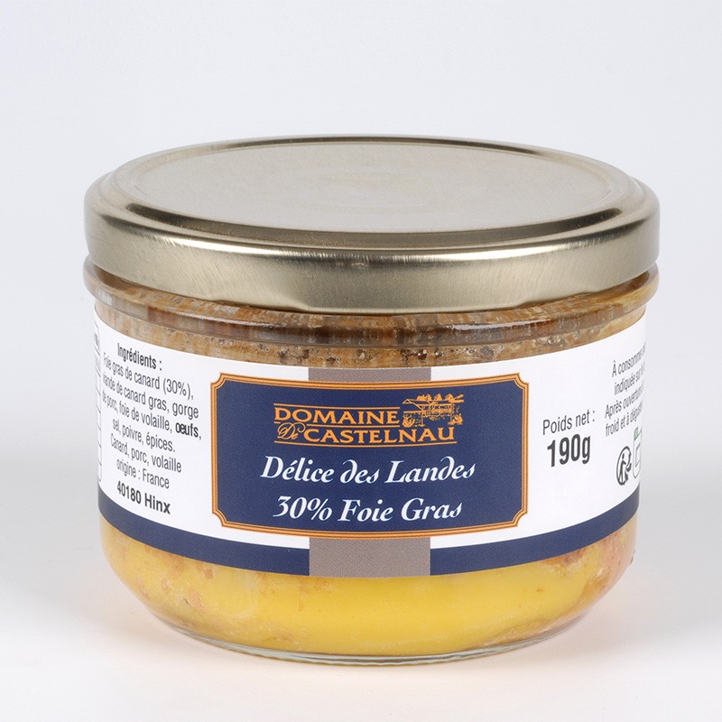 Délice des Landes au Foie gras 30/35%