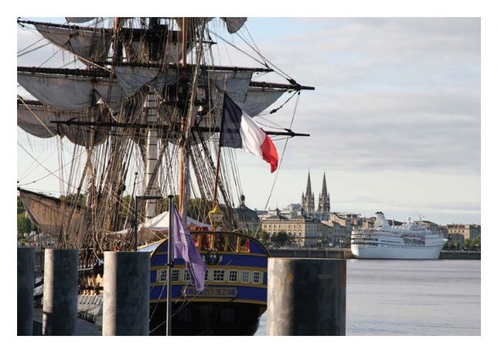 Carte postale Bordeaux l'hermione