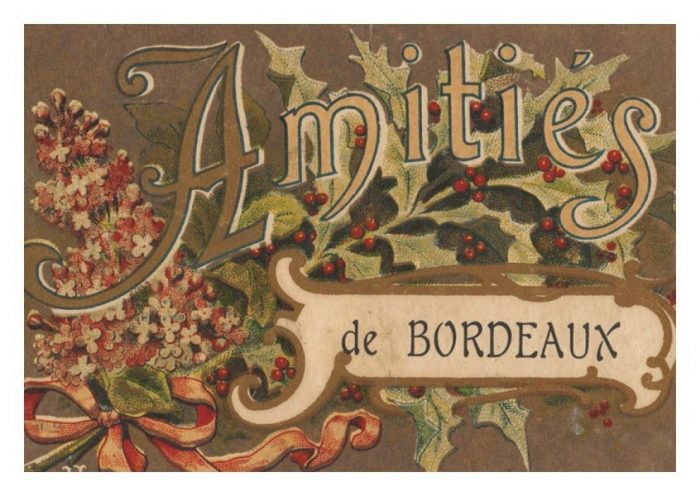 Carte Amitiés de Bordeaux