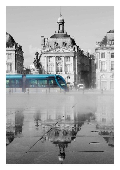 Carte postale Bordeaux Miroir d'eau