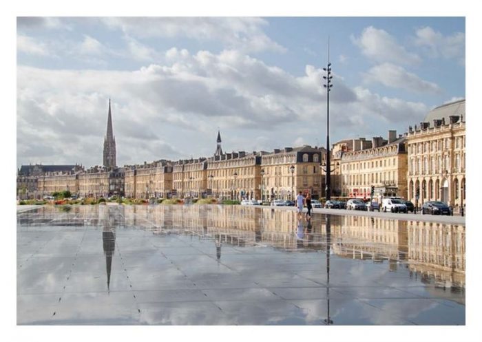 Carte postale Bordeaux Le Miroir d´eau