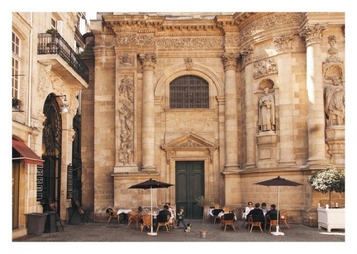 Carte postale Bordeaux Un moment à Notre Dame