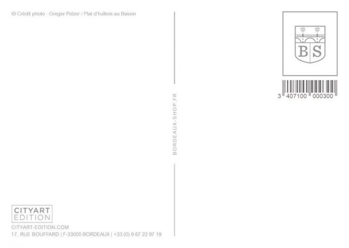 Carte postale - Plat d´huîtres au Bassin d´Arcachon – Image 2