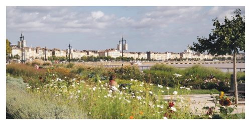 Carte postale Bordeaux Les Quais Printaniers