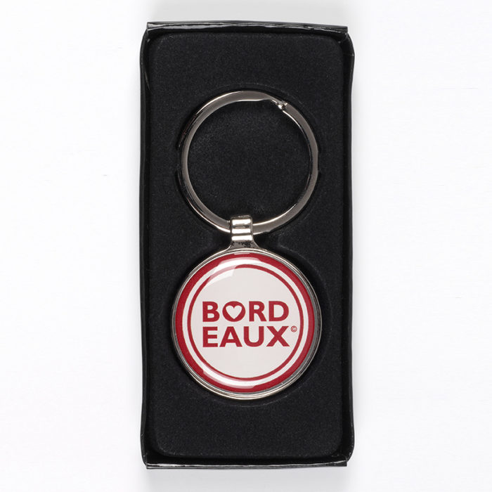 Porte-clé "BORDEAUX Ville de Coeur®" rond – Image 2