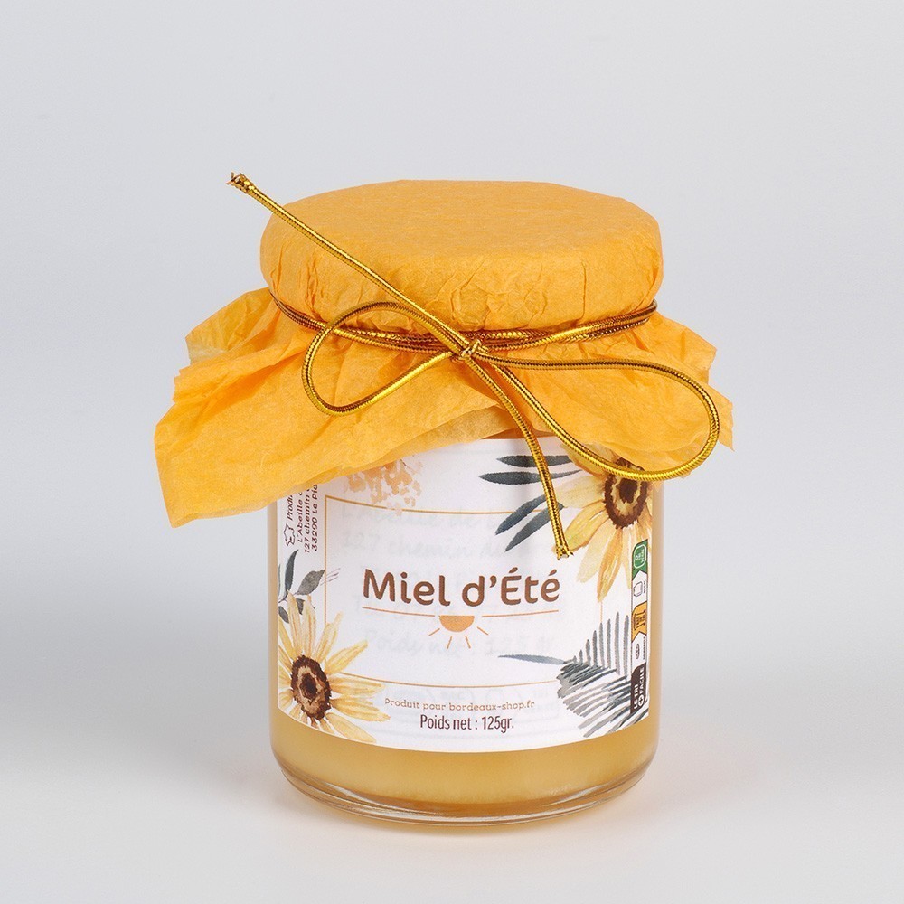 Coffret cadeau 3 pots de miel de 250g - vente apiculteur Miel-Direct