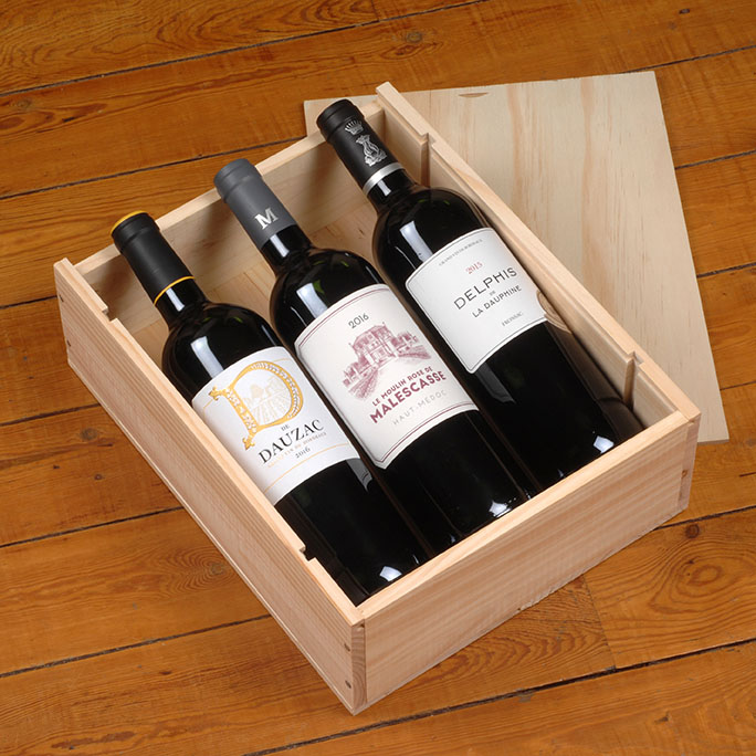 Caisse à vin en Bois (vide) – Image 6