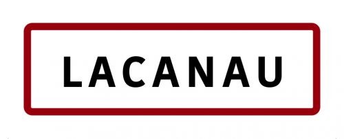 Magnet panneau de signalisation Lacanau