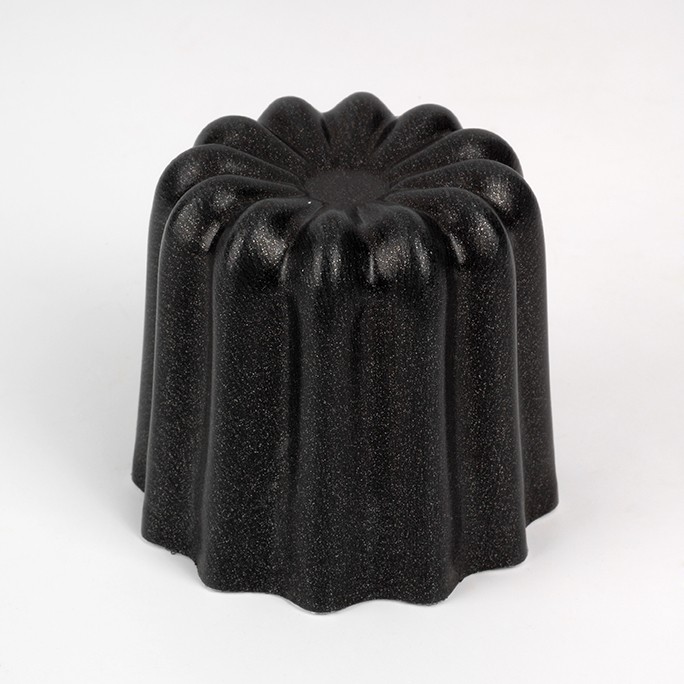 Moule à canelé en aluminium noir