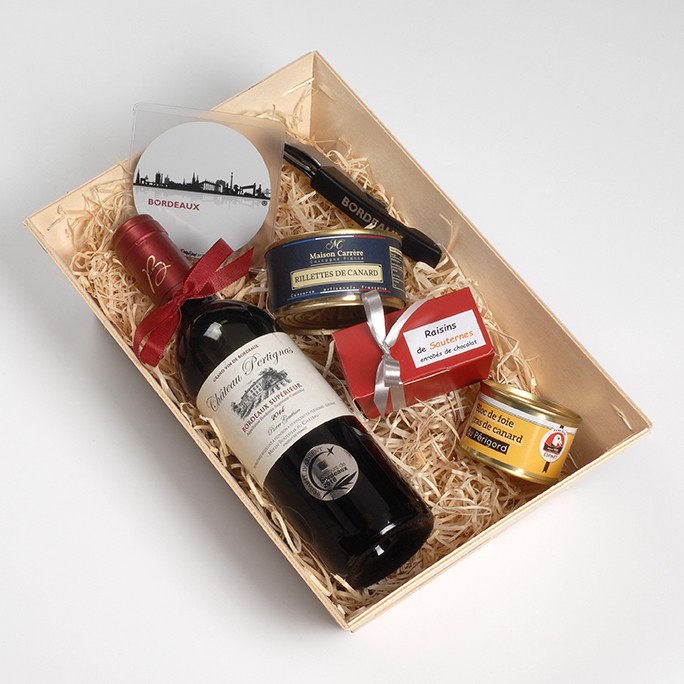 Coffret Gourmand Bienvenue à Bordeaux