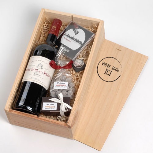 Coffret-cadeau vin Delphis de la dauphine- Bordeaux Shop