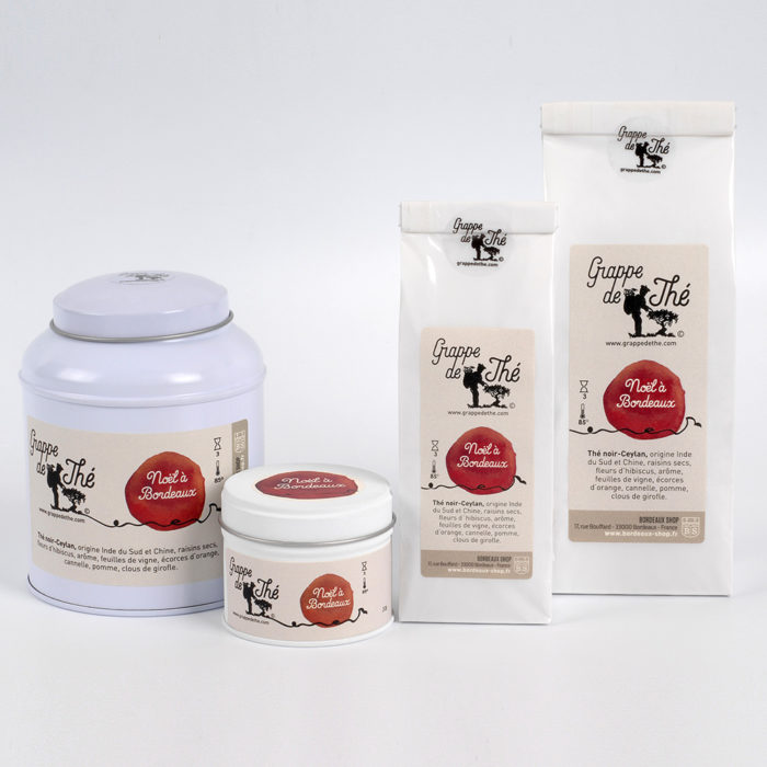Thé "Noël à Bordeaux" - GRAPPE DE THÉ® – Image 2