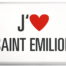 Magnet j'aime saint-emilion