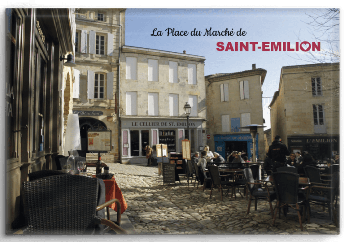 Magnet Place saint-Emilion