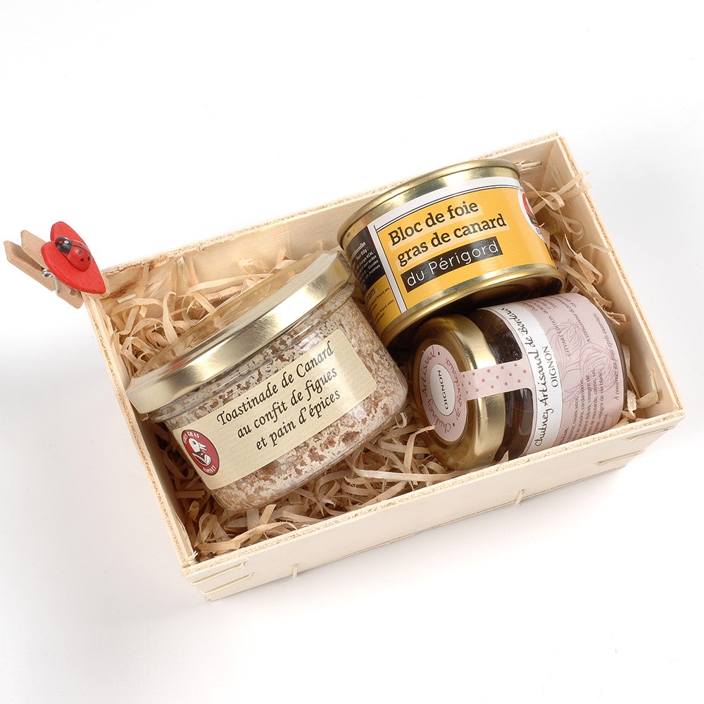 Cadeau gastronomique : coffret-cadeau foie gras du sud-ouest