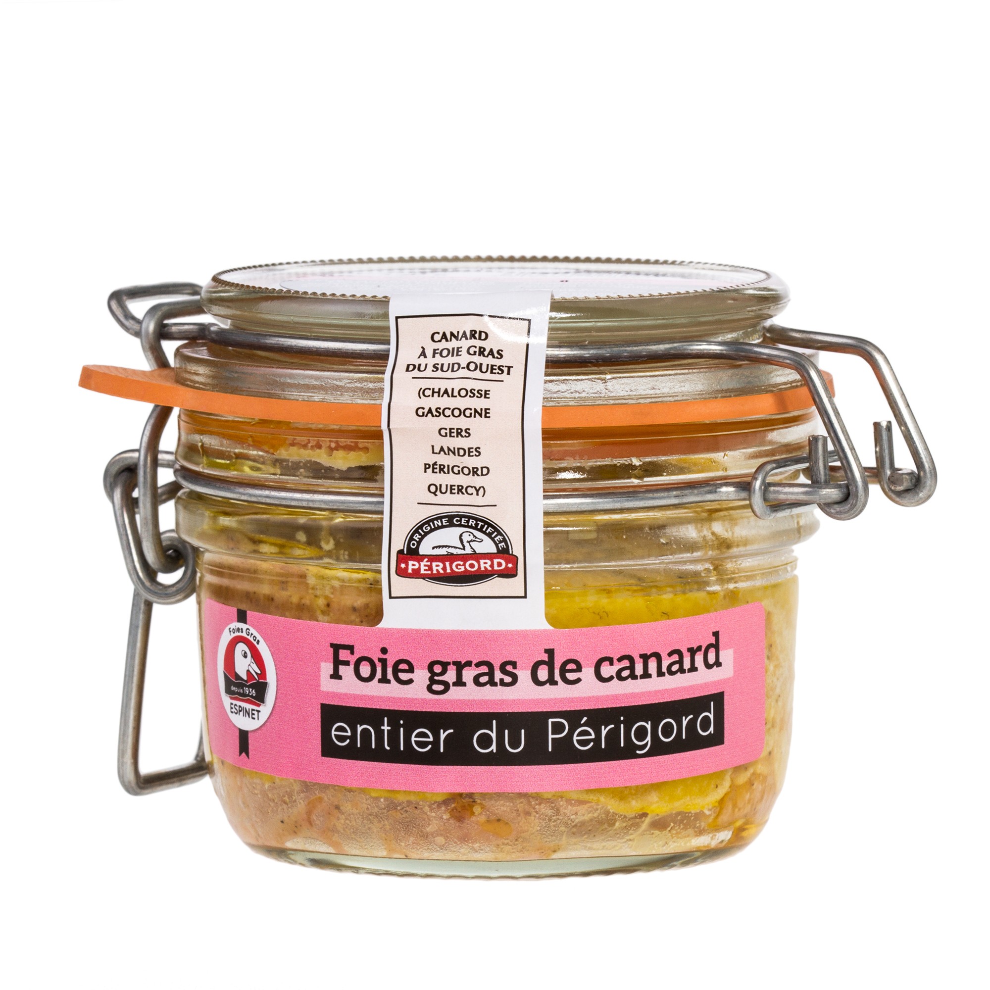 Foie gras de canard cru 1 er Choix (Dandieu - Landes France) - Bouc