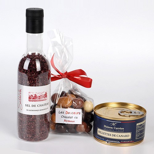 Cadeaux gourmands en sachet Sel de Château - Bordeaux Shop