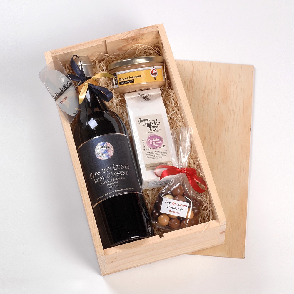 Coffret gourmand Bordeaux Blanc - Clos des Lunes