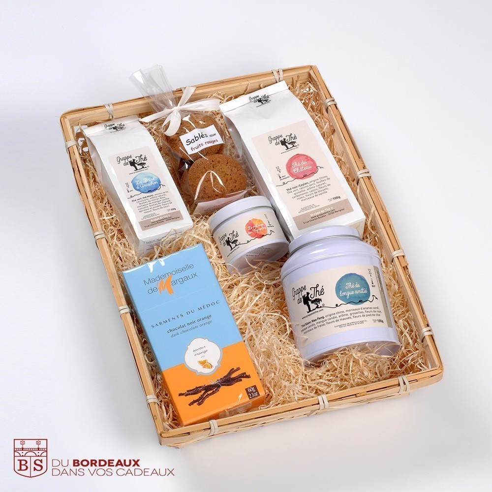 Coffret gourmand Dégustation de Grappe de Thé