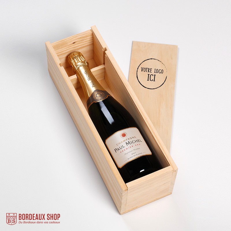 Grand coffret gourmand Champagne Paul Michel BRUT