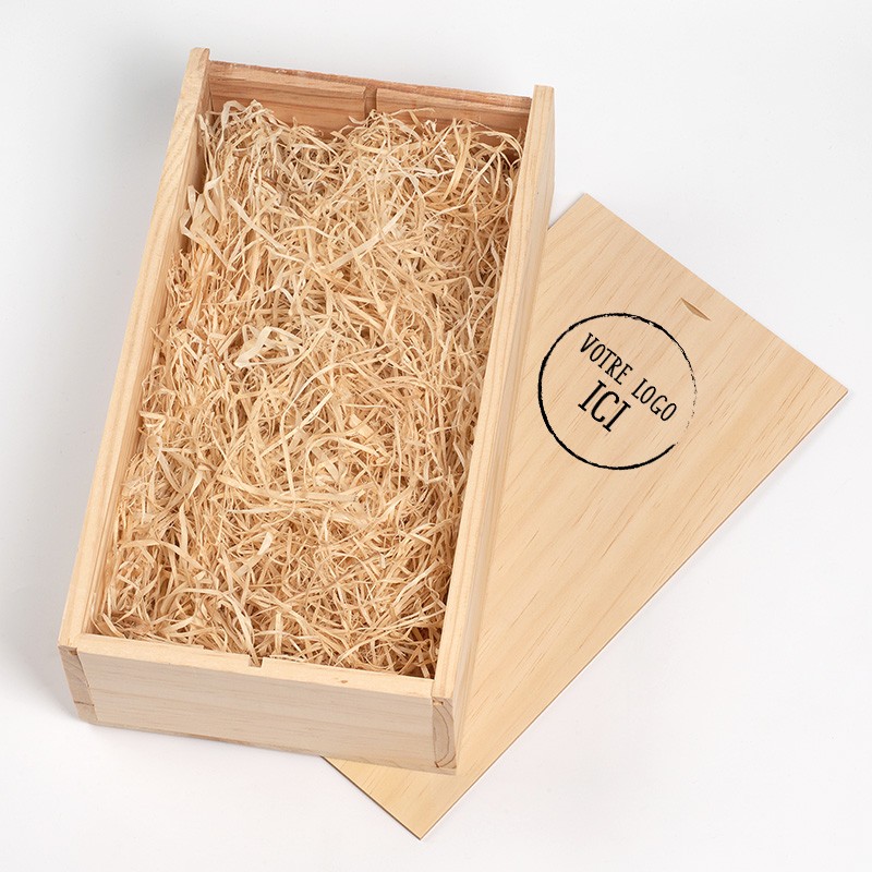 Achetez une boîte cadeau en bois The Best Ever ✓Cadeau gourmand