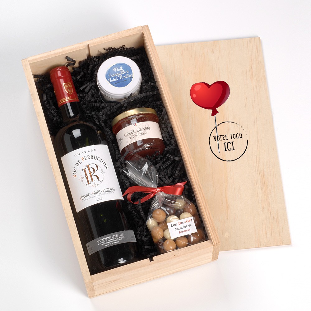 Coffret Gourmand Petite attention avec thé de Bordeaux