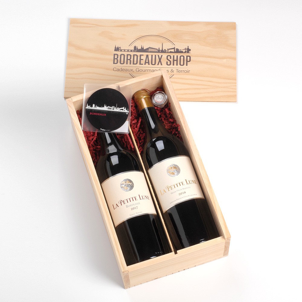 Coffret vin La Petite Lune de Bordeaux