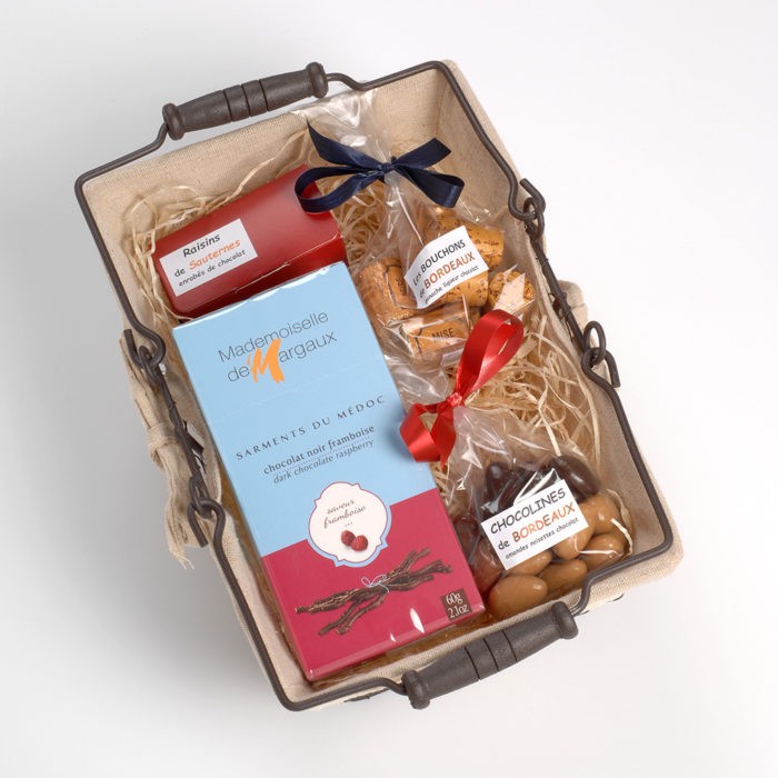 Coffret gourmand "Panière-sucrée"