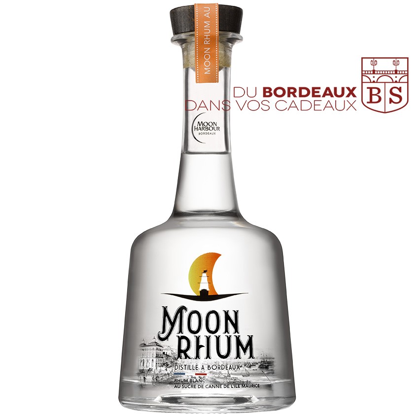 Moon Rhum blanc - distillé à Bordeaux