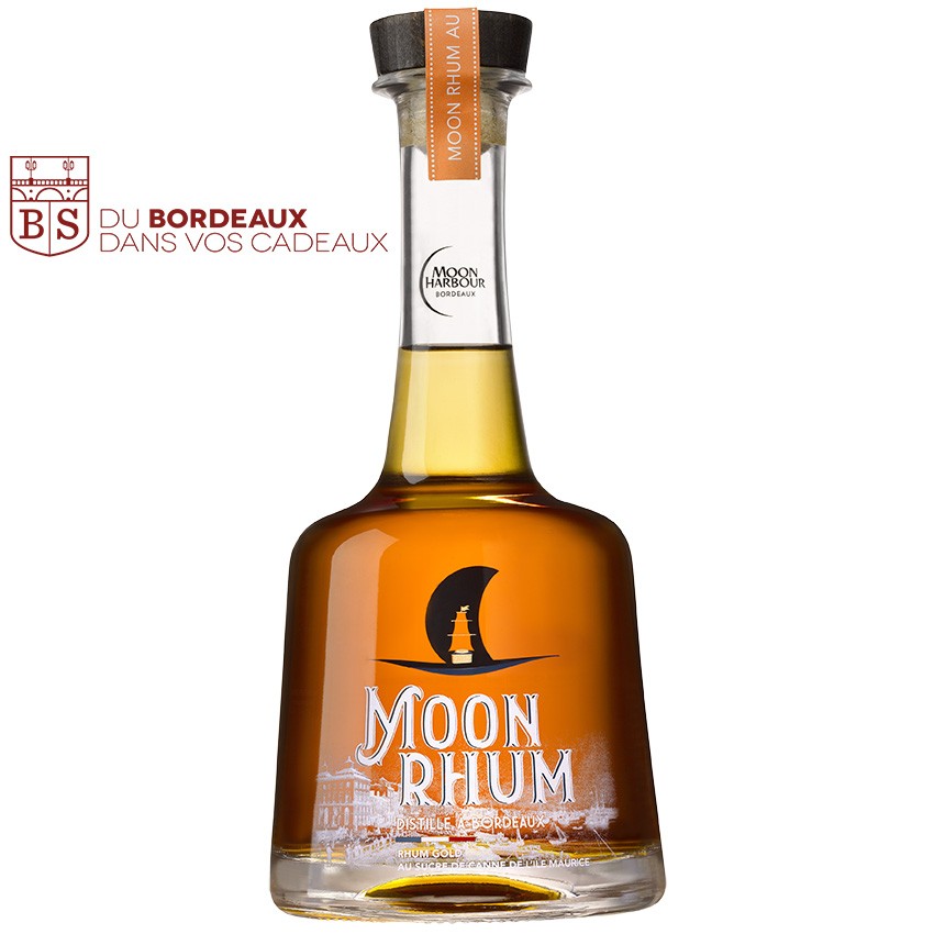 Moon Rhum ambré - distillé à Bordeaux - Bordeaux Shop