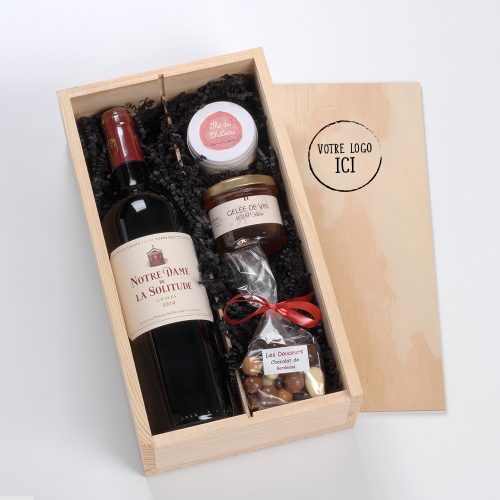 L'Épicurien Coffret gourmand Joyeux Noël 3 confitures