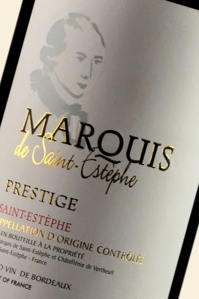 Vin rouge, Marquis de Saint-Estèphe PRESTIGE 2019 – Image 2
