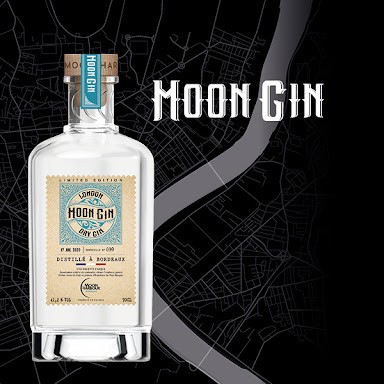 Moon Dry Gin London - Moon Harbour – Image 3