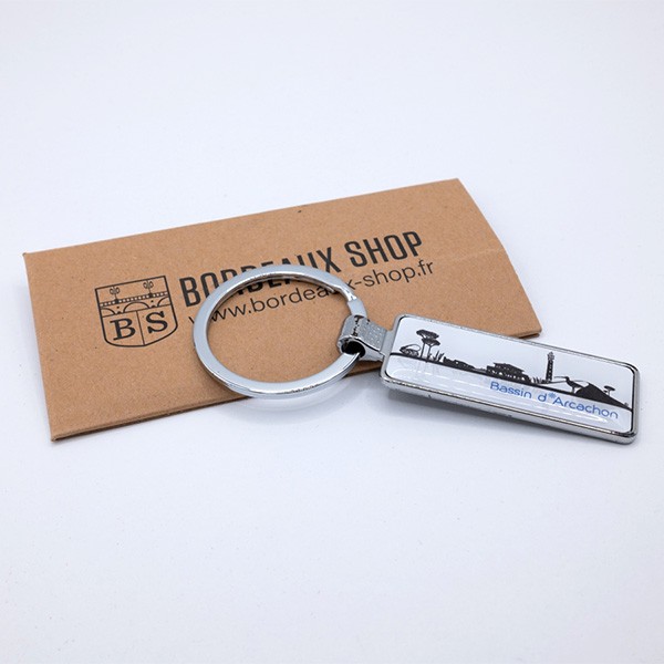 Porte-clé "Skyline Bassin d´Arcachon - Cap Ferret ©" – Image 2
