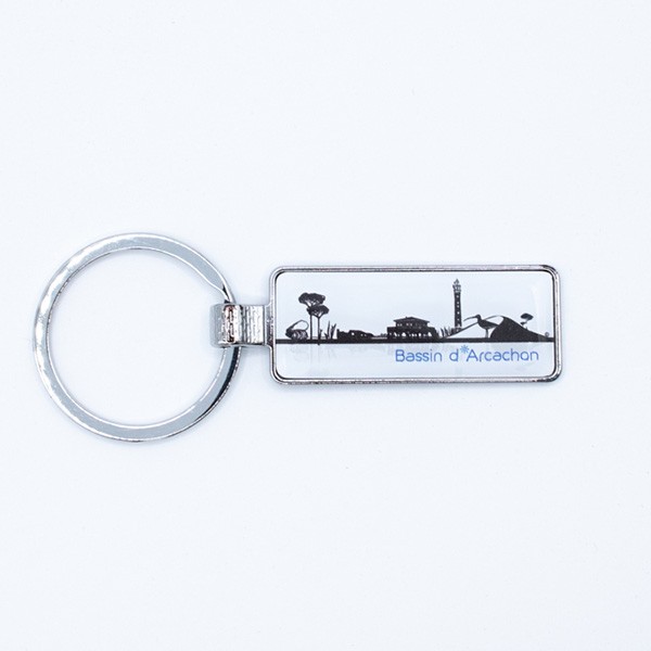 Porte-clé "Skyline Bassin d´Arcachon - Cap Ferret ©"